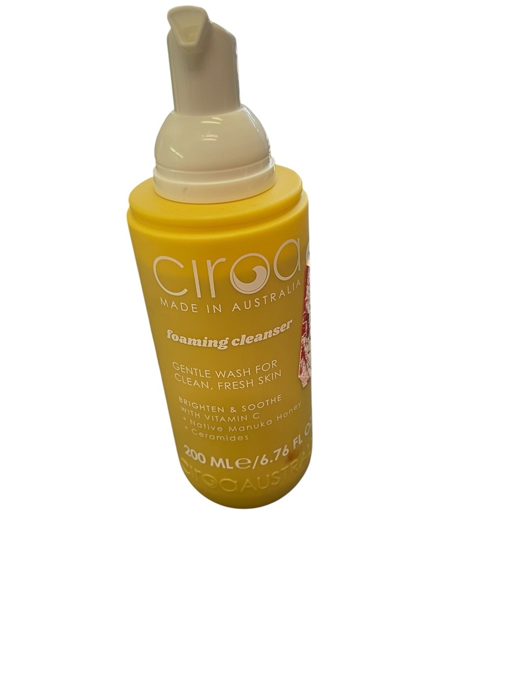 Ciroa Yellow Foaming Cleanser